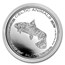 2021 Republic of Chad 1 oz Silver Celtic Animals: Salmon BU