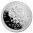 2021 Russia 1 oz Silver 3 Rubles Foundation of Komi Republic