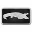 2021 SI 1 oz Silver $2 Animals of Africa: Nile Crocodile