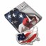 2021 SI 5 oz Silver $15 America the Free: Stars & Stripes