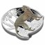 2021 Solomon Islands 1 oz Silver $2 Tasmanian Tiger