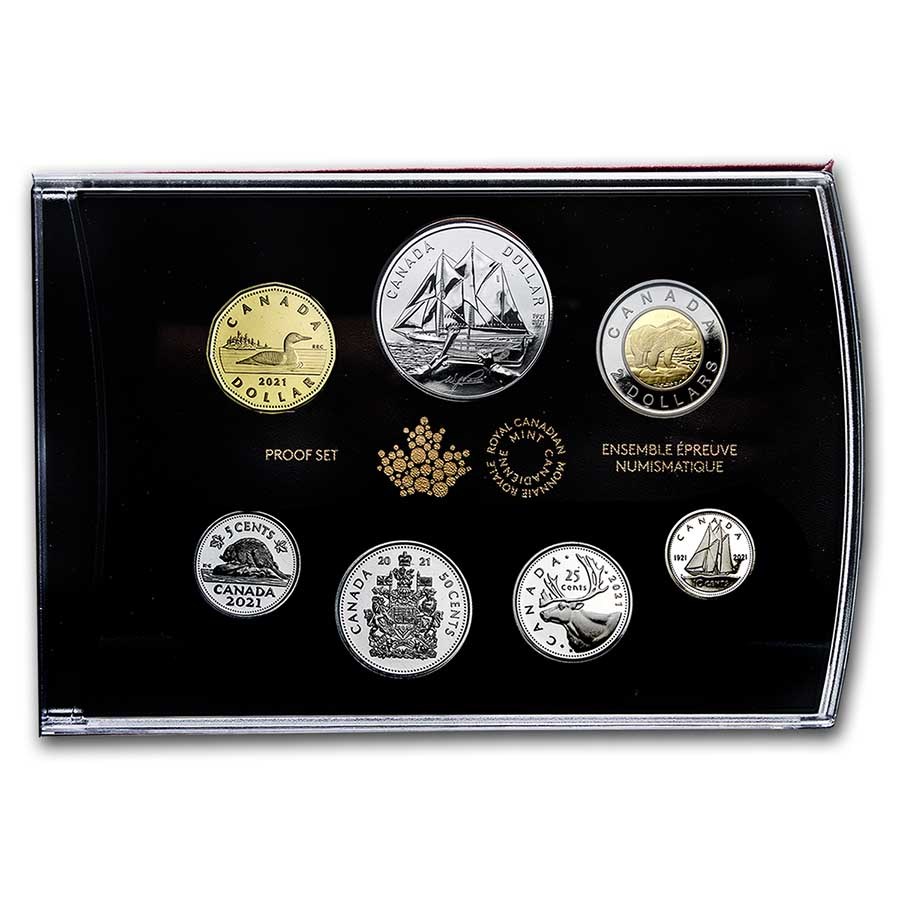 Special Edition Silver Dollar Set - 100<sup>th</sup> Anniversary of  Bluenose