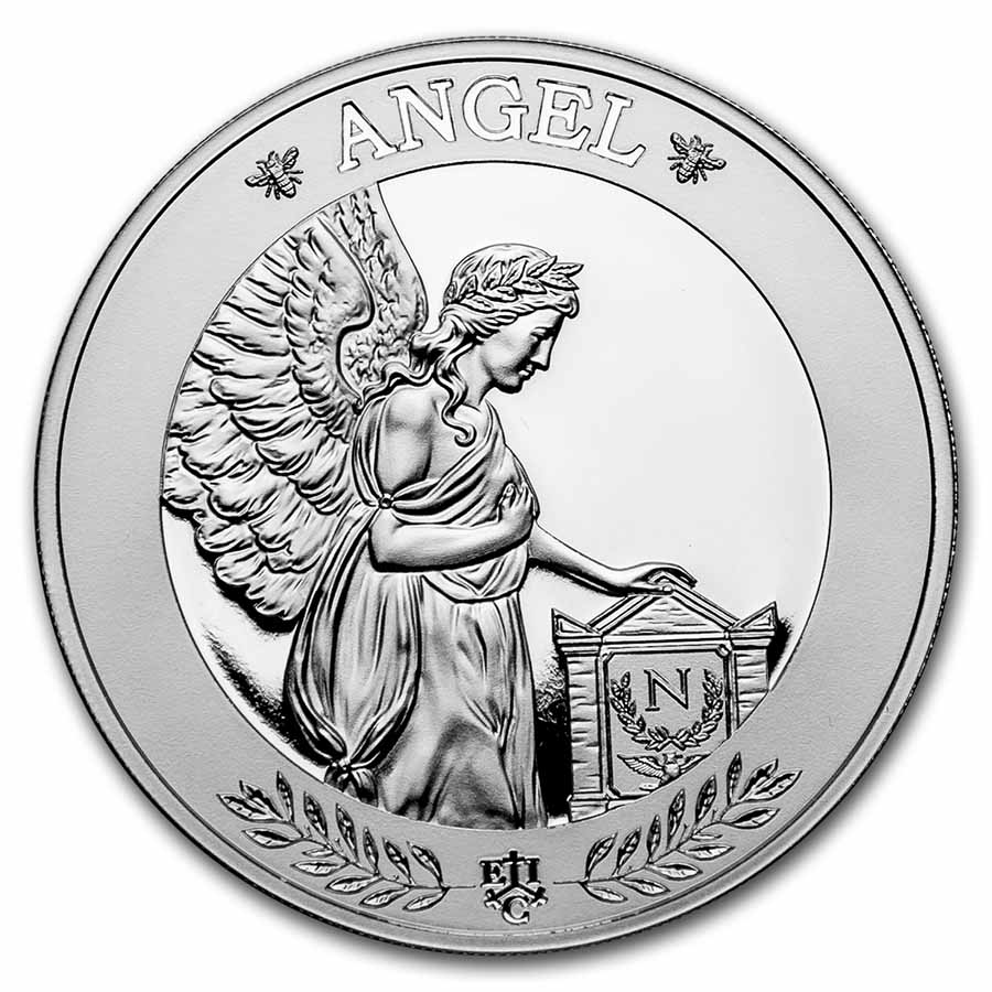 Napoleon's Angel 1oz Silver Proof Coin 人気アイテム 8330円引き