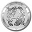 2021 Tokelau 1 oz Silver $5 Zodiac Series: Pisces BU (TEP)