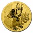 2021 Tuvalu 1 oz Gold Gods of Olympus BU (Hades)