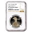 2021-W 1 oz Proof Gold Eagle (Type 2) PF-70 NGC