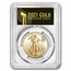 2021-W 1 oz Proof Gold Eagle (Type 2) PR-70 PCGS (FDI, Black)