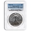 2021-W Burnished American Silver Eagle (Type 2) SP-70 PCGS