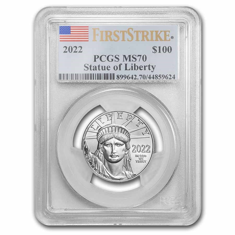 2022 1 oz American Platinum Eagle MS-70 PCGS (FirstStrike®)