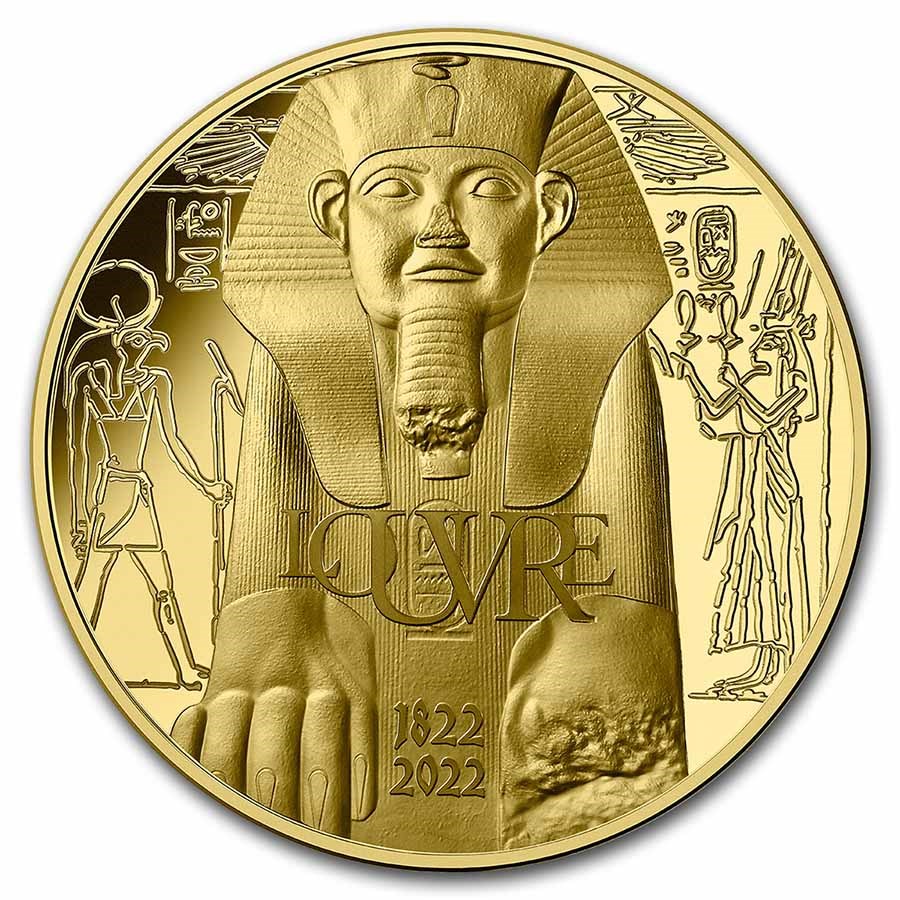 Buy 2022 5 oz Proof Gold €500 Excellence Series (Louvre) | APMEX