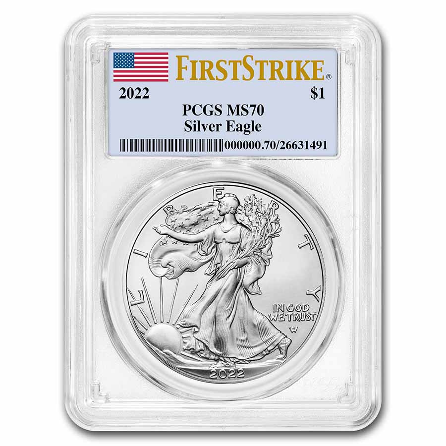 2022 American Silver Eagle MS-70 PCGS (FirstStrike®)