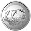 2022 AUS 1 oz Silver Dolphin High Relief Proof (COA #2, w/Box)