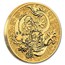 2022 Australia 1 oz Gold Chinese Myths & Legends Dragon BU