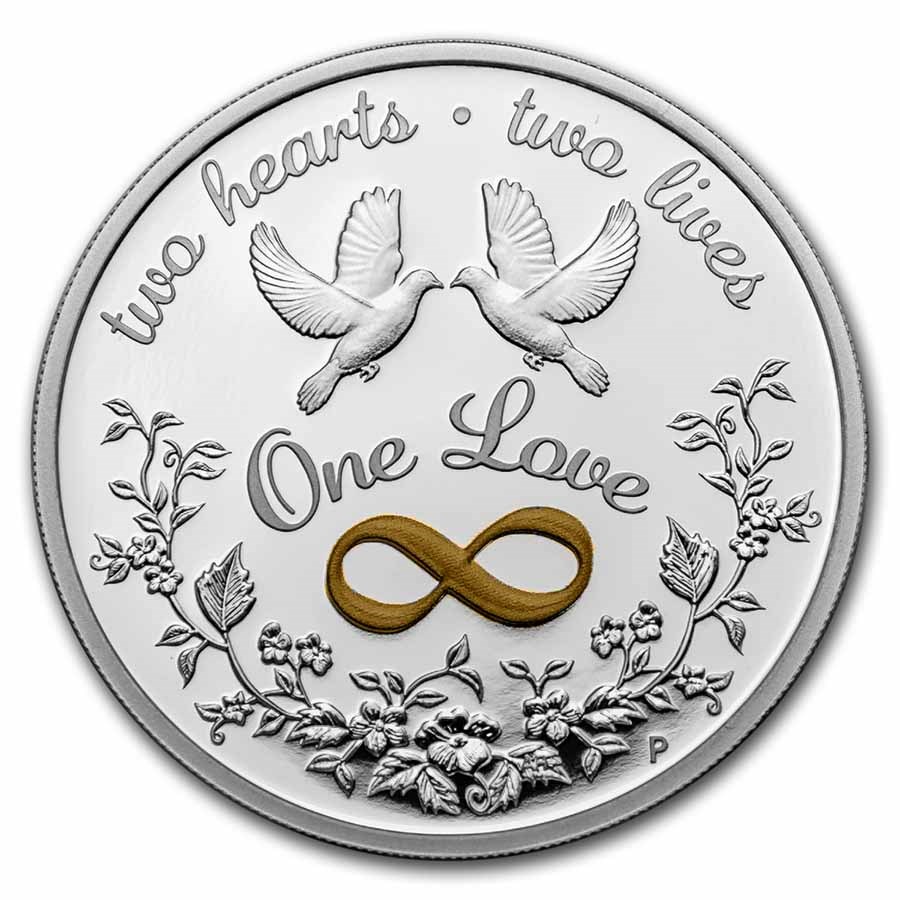 2022 Australia 1 oz Silver One Love Proof