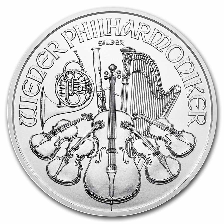 Buy 2022 1 oz Silver Philharmonic Coin BU | APMEX