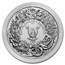 2022 Cameroon 2 oz Silver Slavic Bestiary Rusalka BU