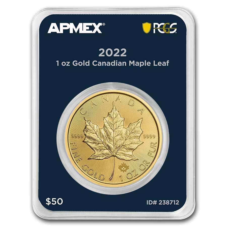 2022 Canada 1 oz Gold Maple Leaf (MD® Premier Single + PCGS FS)