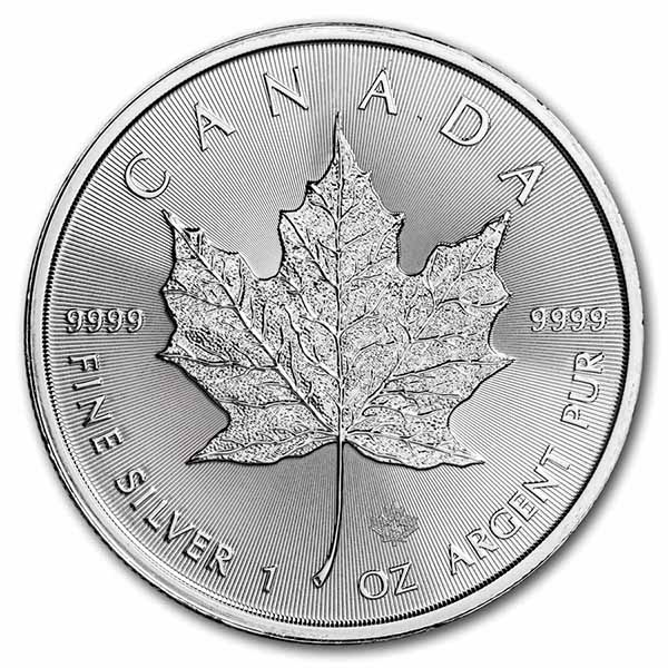 Canada maple 2022 夜空 1oz silver/金メッキ-