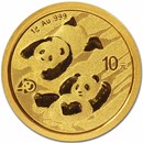 2022 China 1 gram Gold Panda BU (Sealed)