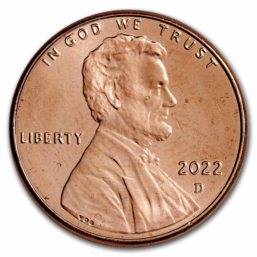 2022-D Lincoln Cent BU (Red)