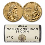 2022-D Native American $1 - Ely S. Parker BU (25-Coin Roll)