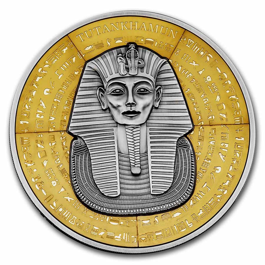 Buy 2022 Djibouti Silver 100th Anniv. Tutankhamun Puzzle Coin | APMEX