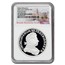 2022 England 2 oz Silver 5 Pounds George I PF-70 UCAM NGC (FR)