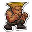 2022 Fiji 1 oz Silver $1 Street Fighter Mini Fighters: Guile