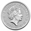 2022 GB 1 oz Silver Britannia (25-Coin MintDirect® Tube)