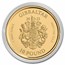 2022 Gibraltar 1 oz Gold Lady Justice BU