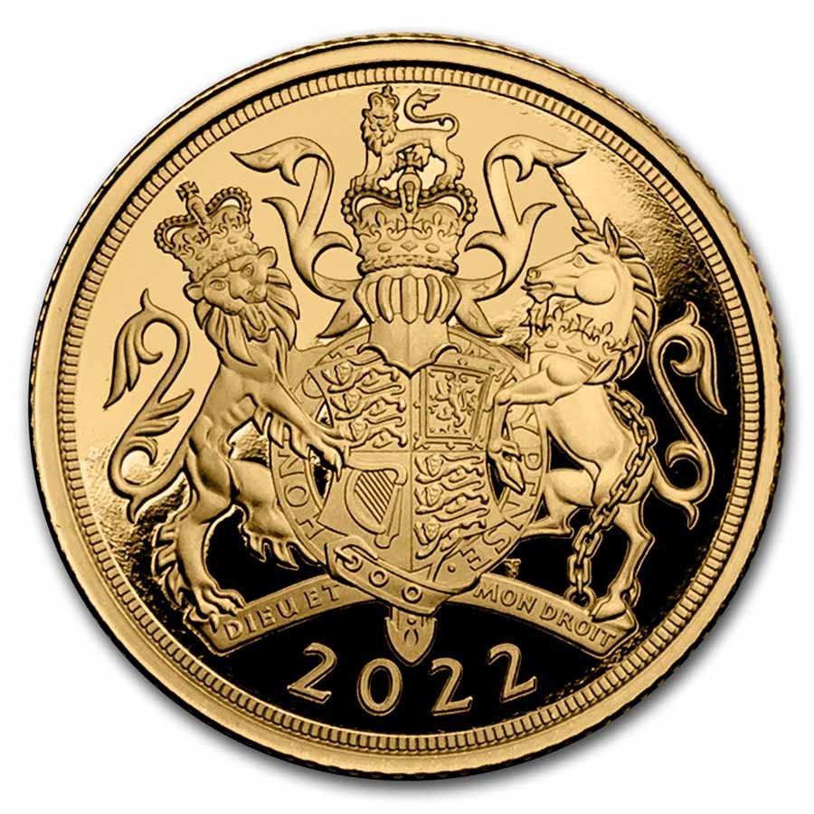 Buy 2022 Great Britain Gold Sovereign Proof (w/Box & COA) APMEX