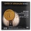 2022 Israel 1 oz Gold Gates of Jerusalem: Zion Gate