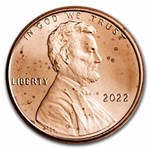 2022 Lincoln Cent BU (Red)