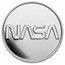 2022 Mesa Grande 1 oz Silver $10 NASA Retro Worm Logo BU in TEP