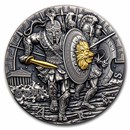 2022 Niue 1 kilo Antique Silver Gods of War Ares