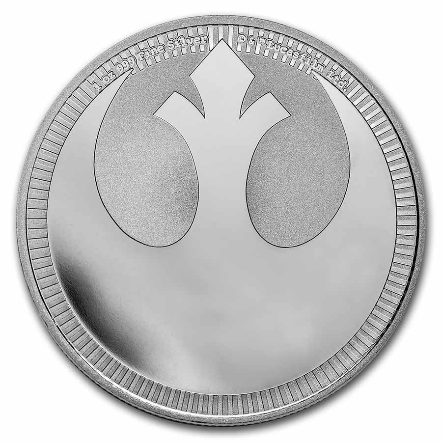 Buy 2022 1 oz Silver Star Wars Rebel Alliance Logo APMEX