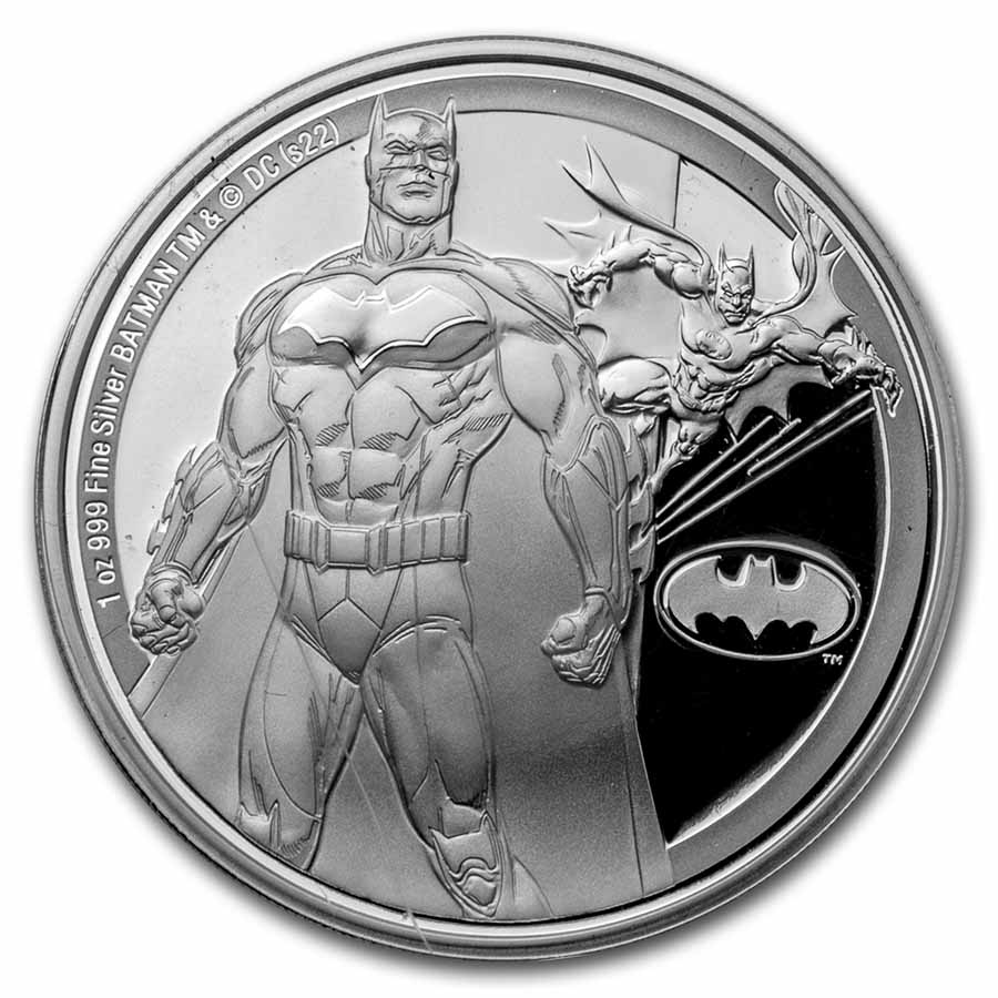 Buy 2022 Niue 1 oz Silver Coin $2 DC Classics: BATMAN™ | APMEX