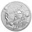 2022 Niue 1 oz Silver Icons of Inspiration: Isaac Newton in TEP