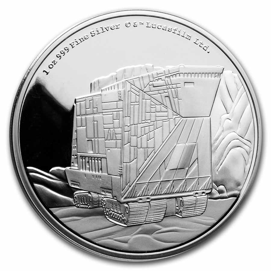 2022 Niue 1 oz Silver Star Wars Sandcrawler (Box & COA)