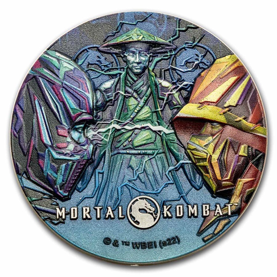 2022 Niue 2 oz Silver Mortal Kombat