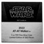 2022 Niue 5 oz Silver Star Wars AT-AT Walker (Box & COA)