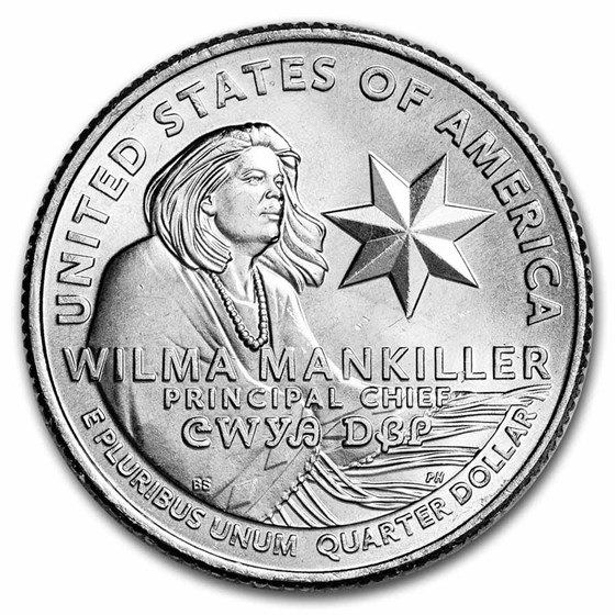 Buy 2022P Wilma Mankiller Women's Quarter BU APMEX