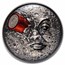 2022 Palau 2 oz Silver Antique Trip to the Moon 120th Anniversary