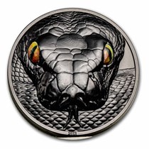 Buy 2022 Palau 2 oz Silver Hunters by Night: Python | APMEX