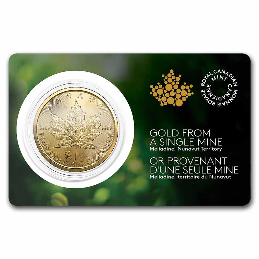 Buy 2022 Canadian 1 oz Gold Maple Leaf Single-Mine | APMEX