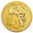 2022 Rwanda 1 oz Gold African Pelican BU