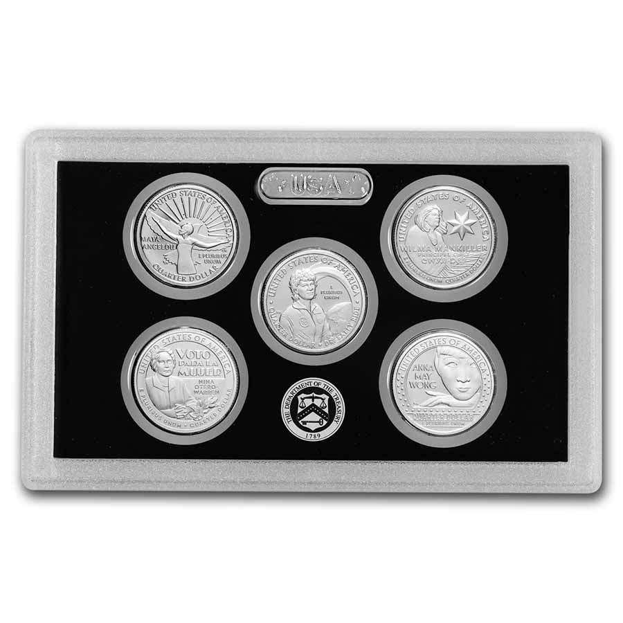 2022-S American Women Quarters Silver Proof Set