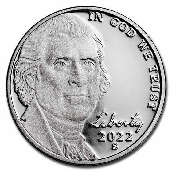 Buy 2022-S Jefferson Nickel Proof | APMEX