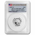 2022-S Maya Angelou Quarter Silver Proof PR-70 PCGS (AR)