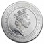 2022 Saint Helena 1.25 oz Silver Spade Guinea Shield BU